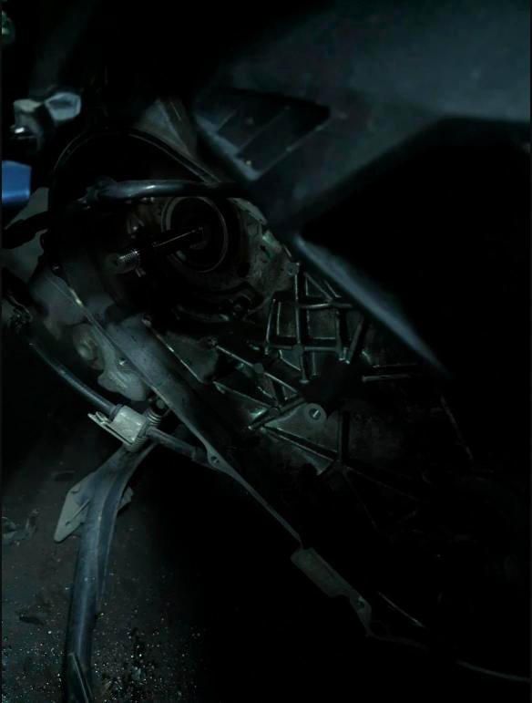 Engine work in progress at Boy Motorbike
